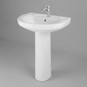 CL-114 Ceramic Pedestal Basin